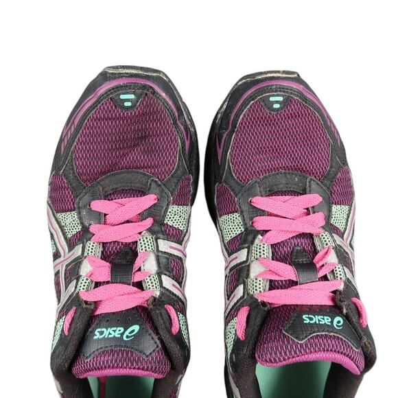 Asics Shoes Womens 7.5 Athletic Trainers Gel Venture 4 Running Sport Active - Picture 9 of 12